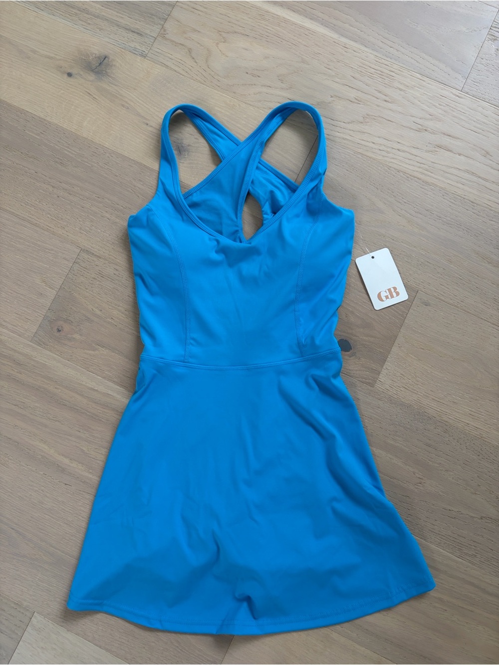 Gianni Bini Active Seamed Pull-On Mini Dress